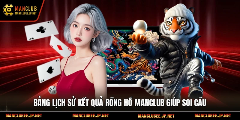 Bảng lịch sử kết quả Rồng hổ Manclub giúp soi cầu
